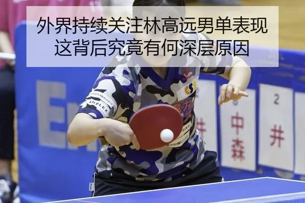 外界持续关注林高远男单表现 这背后究竟有何深层原因